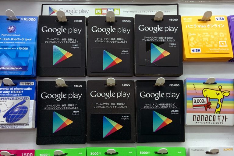 GooglePlay残高やギフトカードを現金化させることはできる？